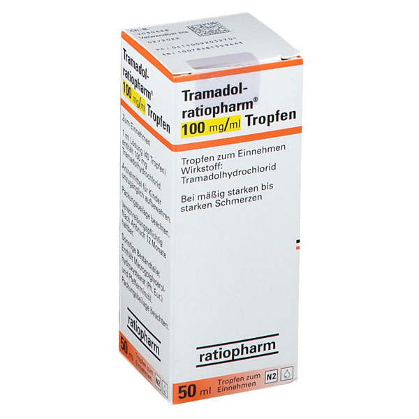 Tilidin-ratiopharm plus 50/4 mg Tilidin/Naloxon